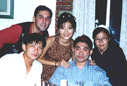 with friends from Hong Kong