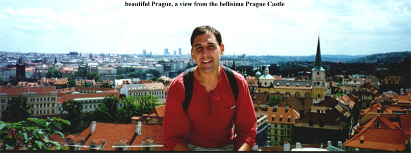 beautiful Prague, a view from the bellisima Prague Castle